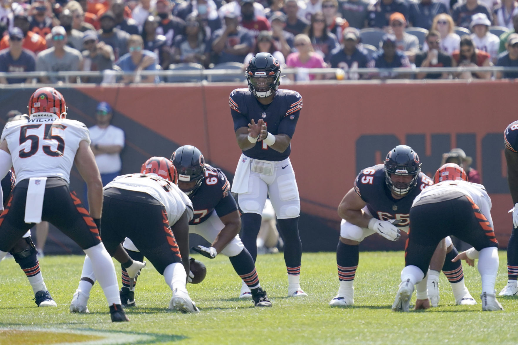 Bengals Bears Football